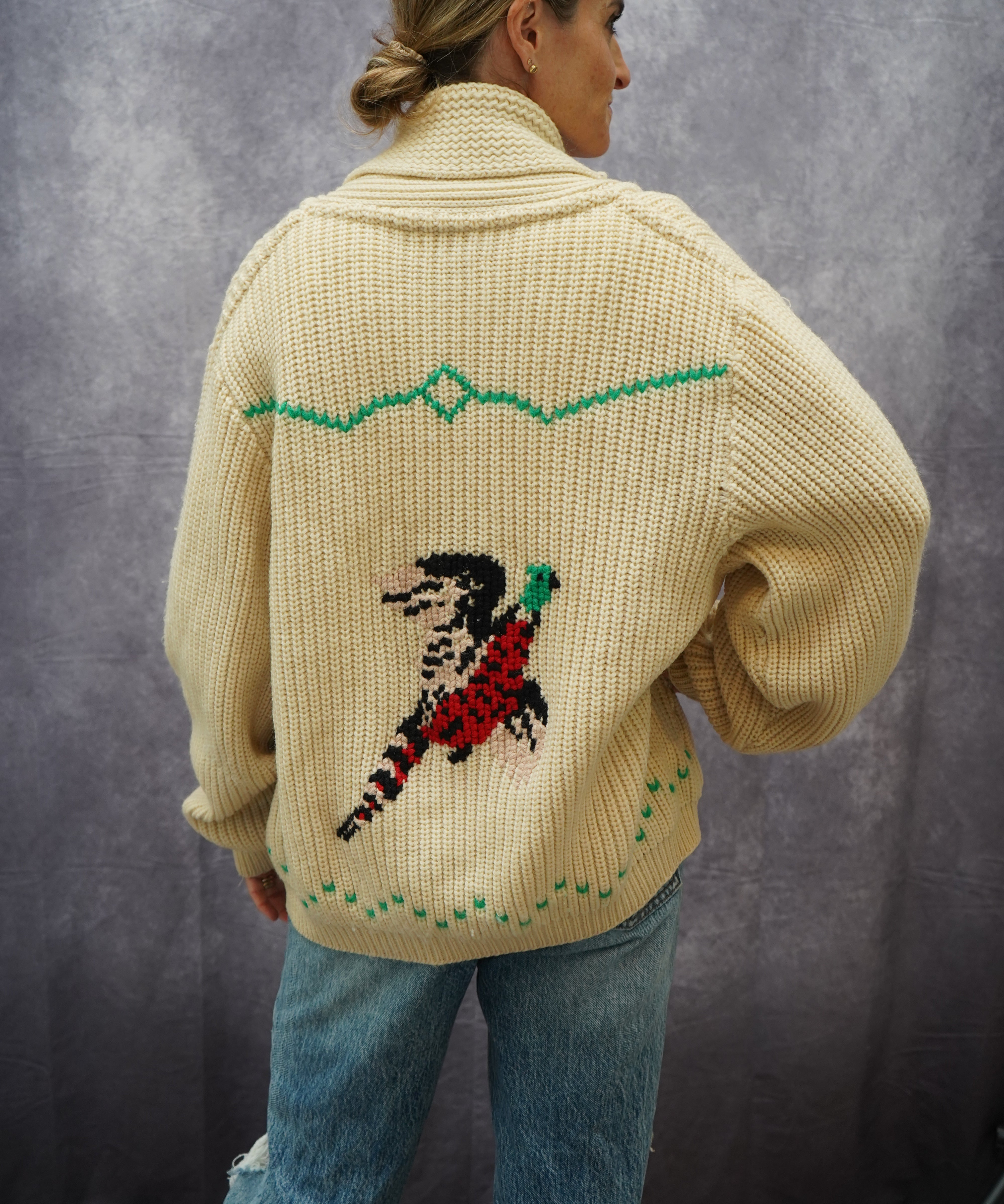 Vintage Fisherman's Cardigan