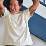 The Classic Tee in Bone