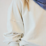 The Crewneck Sweatshirt in Bone