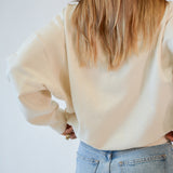 The Crewneck Sweatshirt in Bone