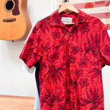 Vintage Red Hawaiian Shirt