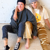 The Crewneck Sweatshirt in Vintage Black