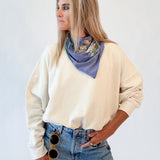 The Crewneck Sweatshirt in Bone
